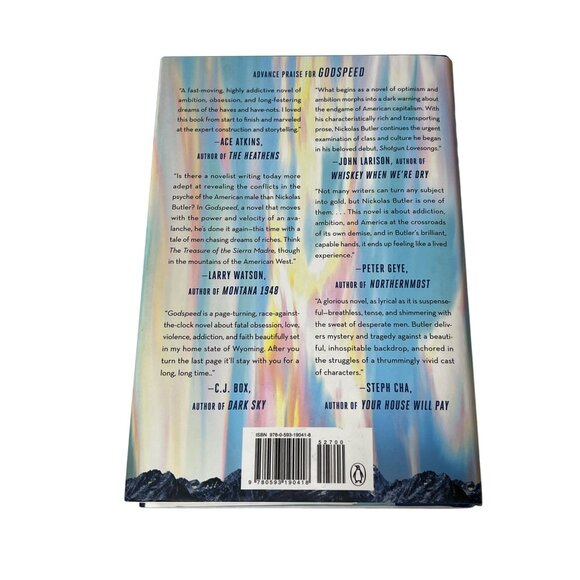 Godspeed by Nickolas Butler Hardcover Literary Thriller Small Town Secrets - Picture 2 of 6